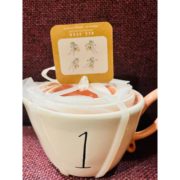 Rae Dunn Disney Tinkerbell  princess measuring cups set of 4 - Picture 4 of 6